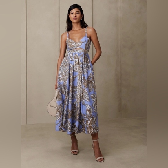 NWOT! Banana Republic White Isa Cotton Dress - Size 0 (BROKEN ZIPPER) - Picture 3 of 7